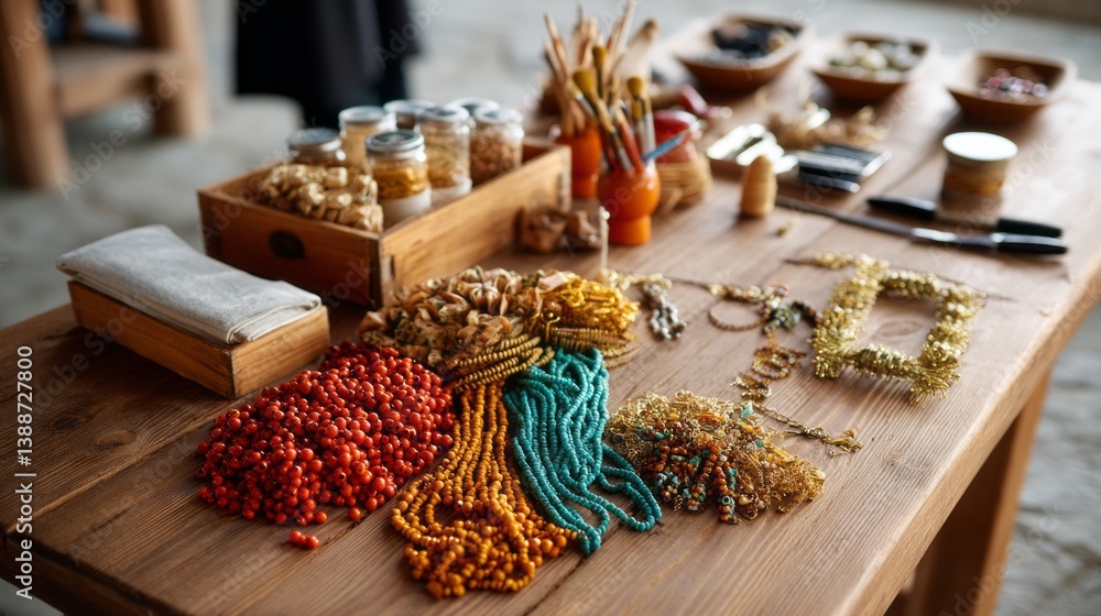 Generic Craft Table Moment Bead Necklace Exquisite Generic Craft Table Moment Bead Necklace Exquisite