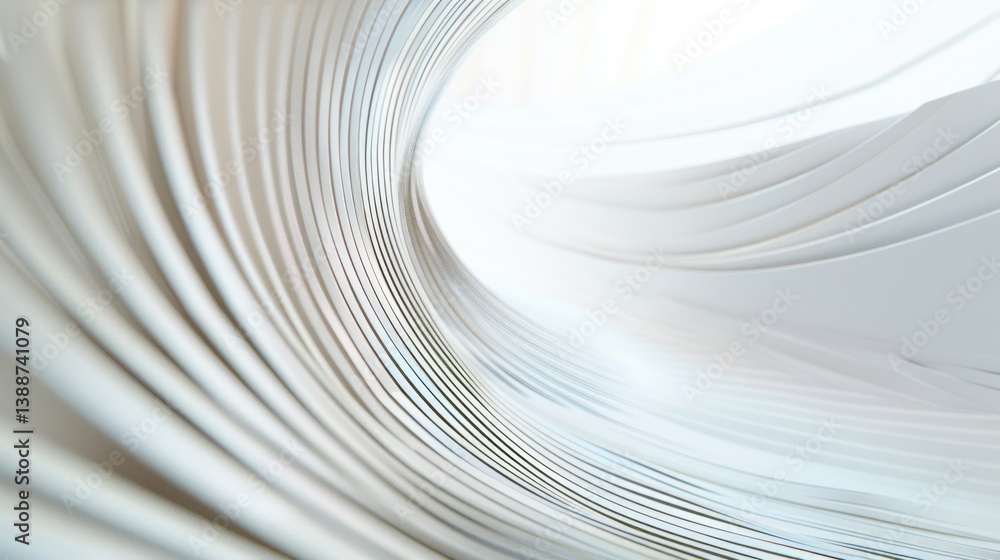 Abstract lines representing the lifecycle or circular economy concept in a minimalist style.