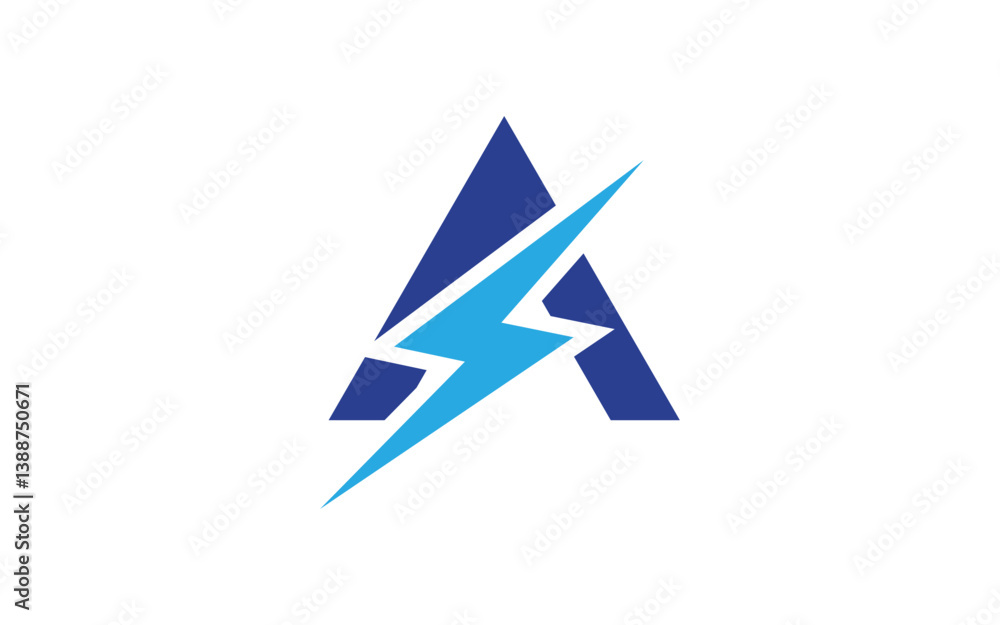 Lightning vector logo icon illustration design v.2 Lightning vector logo icon illustration design v.2