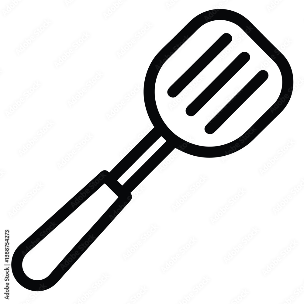 Utensil Spoon Minimalist Vector Icon. Utensil Spoon Minimalist Vector Icon.