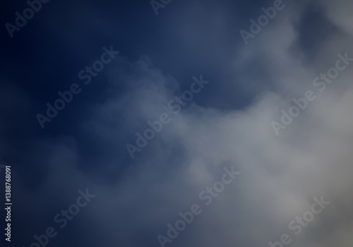 Stormy Gradient Image with Deep Navy and Smoke Grey Dark Blur
