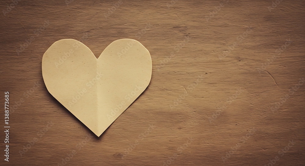 Gentle Heart, Wooden Warmth AI Generated Gentle Heart, Wooden Warmth AI Generated