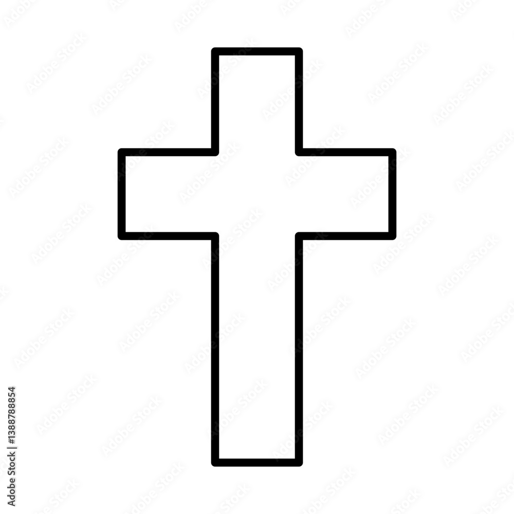 cross line icon cross line icon