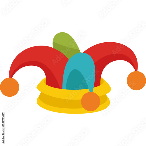 Clown Hat Illustration