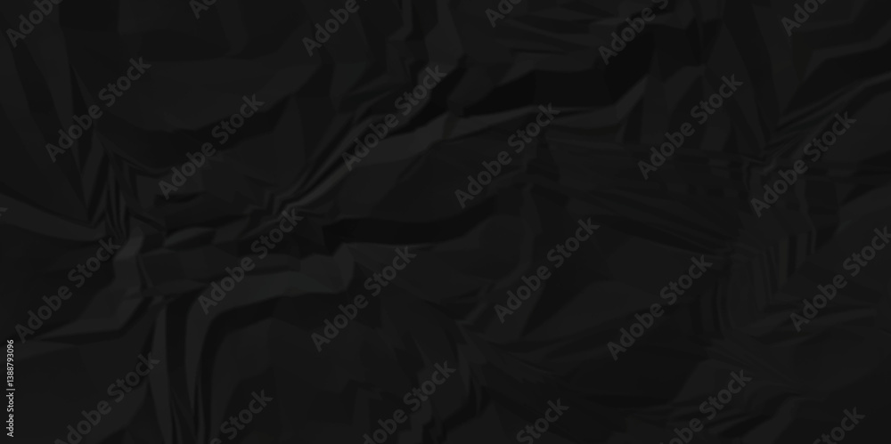 Abstract black crumple obsolete billboard rumple. wrinkle ripped creased black crumple aged closeup craft document grunge recycling paper background.
Abstract black crumple obsolete billboard rumple. wrinkle ripped creased black crumple aged closeup craft document grunge recycling paper background.