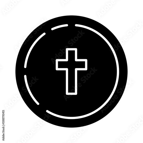 communion glyph icon