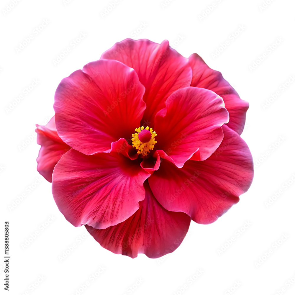 Fototapeta premium Red Hibiscus Flower Image