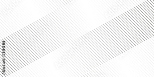 Vector gradient gray line abstract pattern Transparent monochrome striped texture, minimal background. Abstract background wave line elegant white striped diagonal line technology concept web texture.