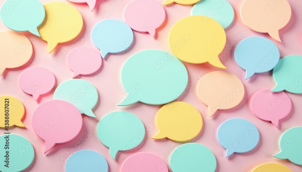 Seamless pastel speech bubble wallpaper pattern , pattern, colorful Seamless pastel speech bubble wallpaper pattern , pattern, colorful