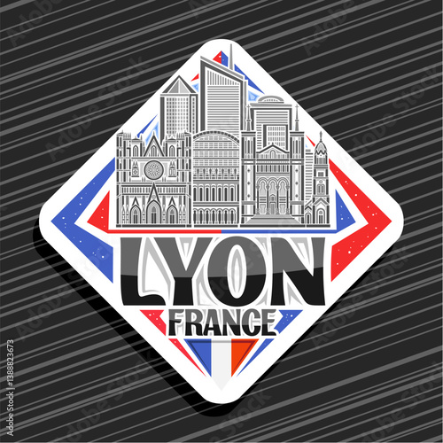 Vector logo for Lyon