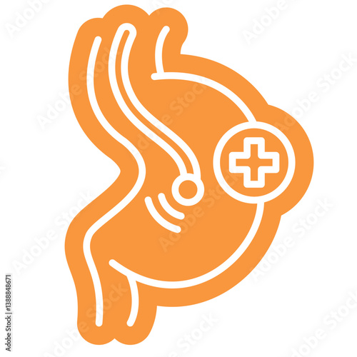 Endoscopy symbol