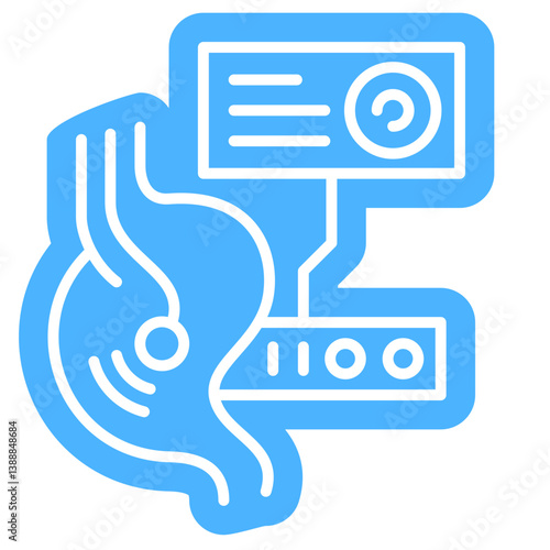 Endoscopy symbol