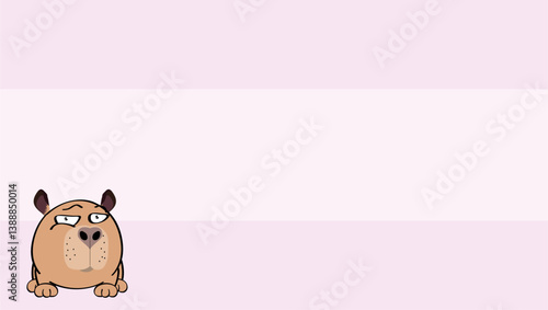 capybara ball style character carton background illustration in vector format