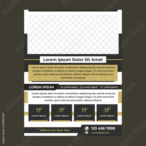 Corporate and Professional Style Flyer Design - Comapny Brochure Layout Design