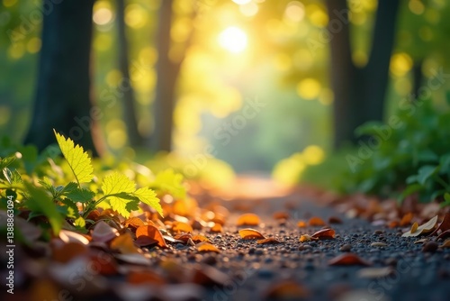 Abstract blurred nature scene, ideal for website backgrounds, digital, pastel