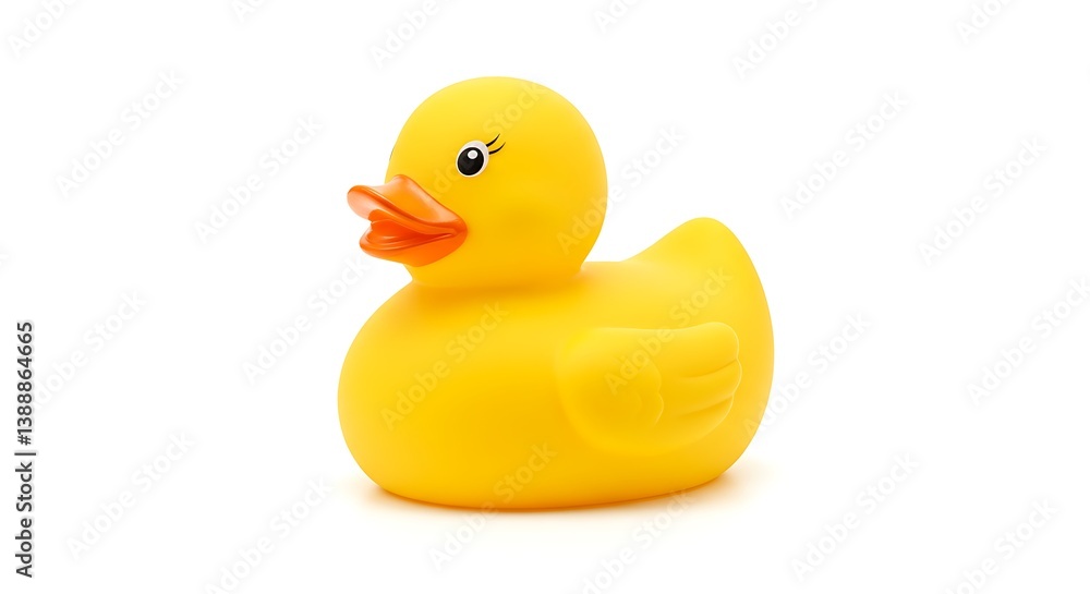 Sunny Yellow Rubber Duckling: Joyful Bathtime Friend AI Generated Sunny Yellow Rubber Duckling: Joyful Bathtime Friend AI Generated