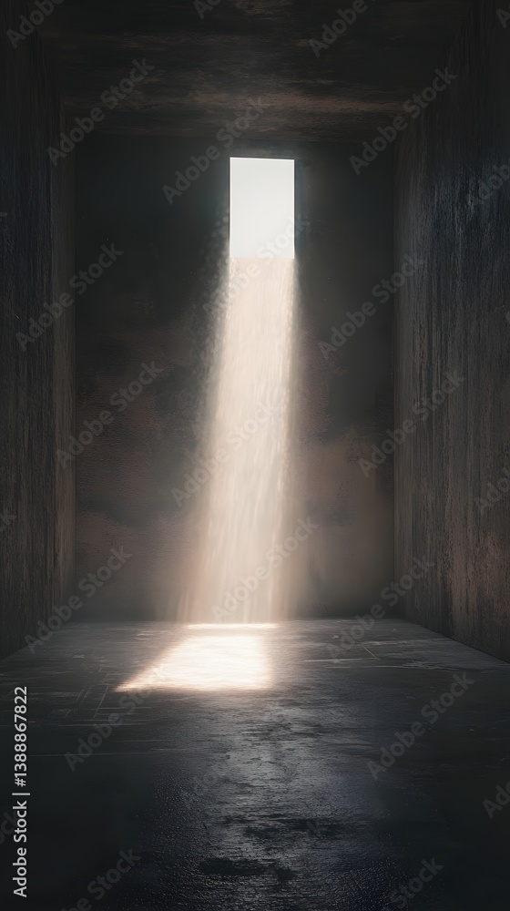 Dark Room, Light Through Window Dark Room, Light Through Window