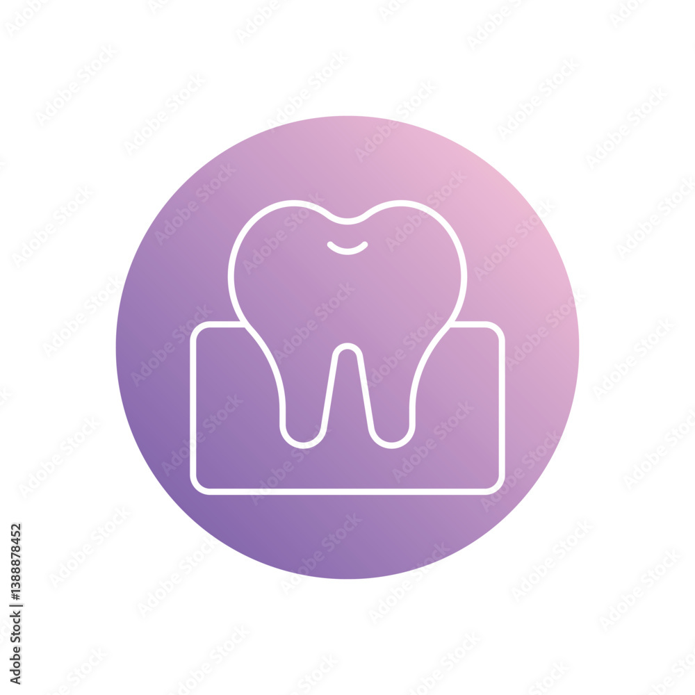 Teeth icon isolated on a white background. Vector illustration. Teeth icon isolated on a white background. Vector illustration.