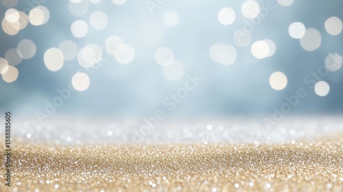 A sparkling background with soft bokeh effect, perfect for creating a dreamy and festive atmosphere for various projects.