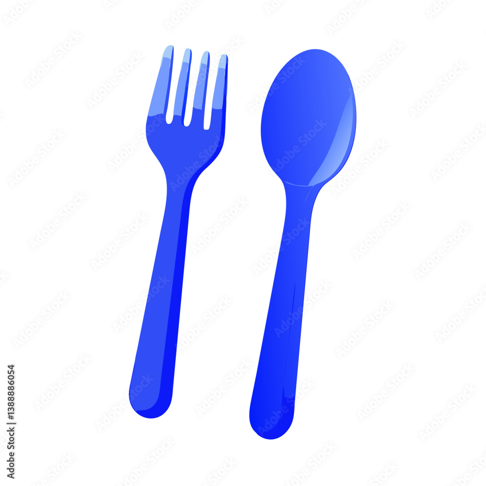 fork and spoon, Fork and Spoon Vector Illustration — Kitchen Cutlery Icon Design for Restaurant and Food Concept fork and spoon, Fork and Spoon Vector Illustration — Kitchen Cutlery Icon Design for Restaurant and Food Concept