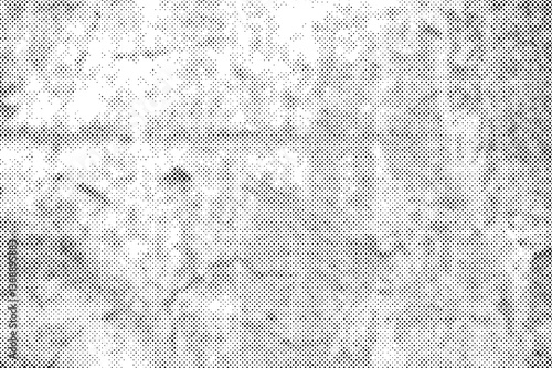 Abstract grunge halftone texture black dost