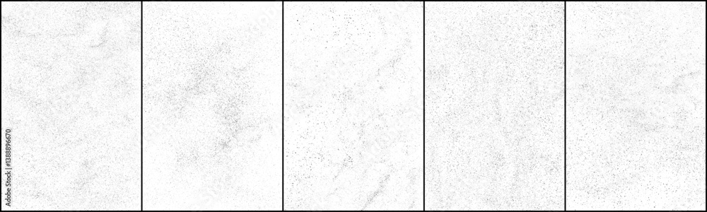 Texture wall. Paper pattern. Grunge backdrop. Concrete textured surface. Set vector illustration, EPS 10.