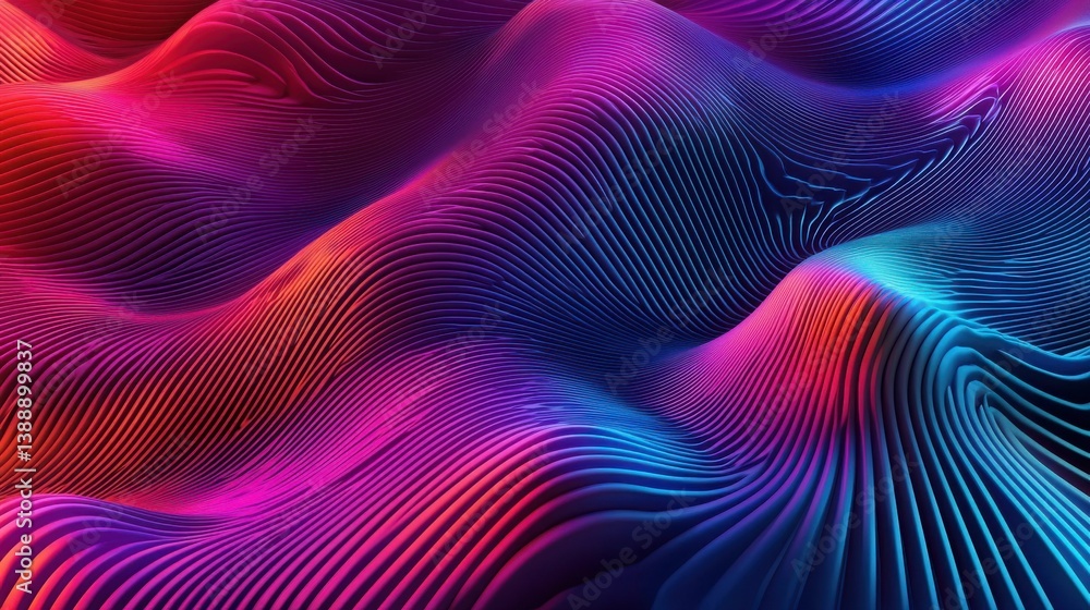 Obraz premium Dynamic digital survey response evaluation with vibrant chart visualization engaging data analytics modern digital environment colorful perspective