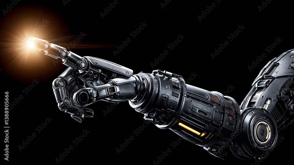 A digital hand with a futuristic design reaches out, showcasing intricate circuitry and glowing elements, symbolizing advanced technology and innovation.
A digital hand with a futuristic design reaches out, showcasing intricate circuitry and glowing elements, symbolizing advanced technology and innovation.