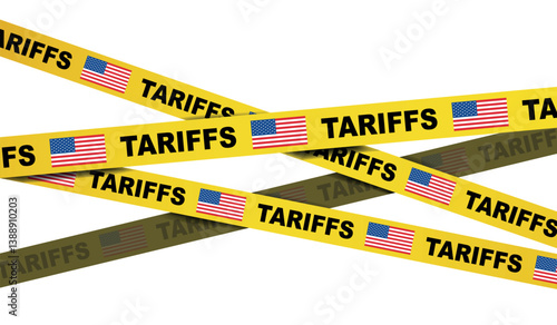 American tariffs and US government import taxation, trade war policy, domestic market protectionism