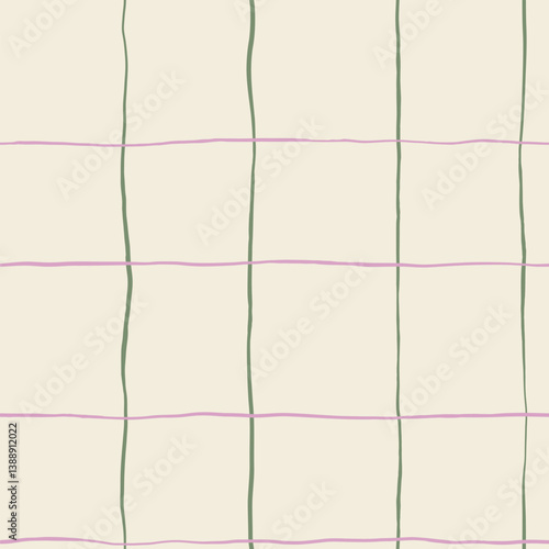 Simple minimalistic seamless pattern. Hand drawn organic illustration