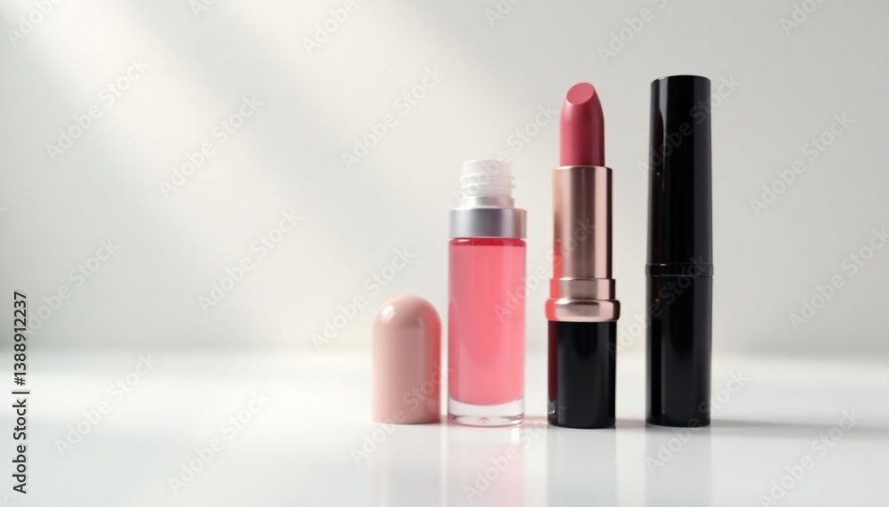Pure white surface, ideal for showcasing cosmetic products, unblemished, surface, backdrop Pure white surface, ideal for showcasing cosmetic products, unblemished, surface, backdrop