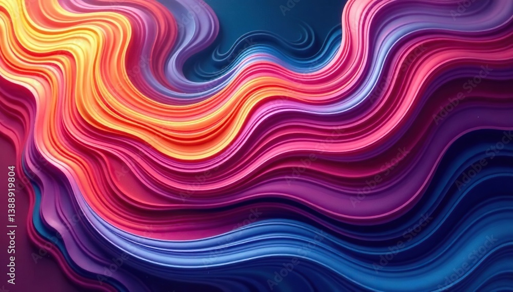 Obraz premium Abstract swirls and flowing lines create a dynamic, organic pattern , organic, nature inspired, background