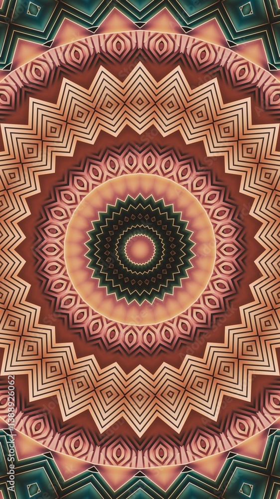 Fototapeta premium mandala motif design, kaleidoscope motif, mandala pattern, kaleidoscope pattern, wallpaper, mandala, kaleidoscope. HD resolution