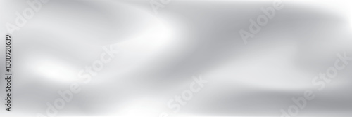 Abstract white and gray gradient background. Vector illustration.