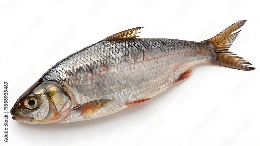 Fresh fish isolated on a white background. Fresh fish isolated on a white background.