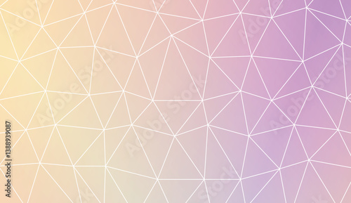 Hipster pattern with polygonal elements. For your home interior wallpaper, fashion print. Vector illustration. Creative gradient color.