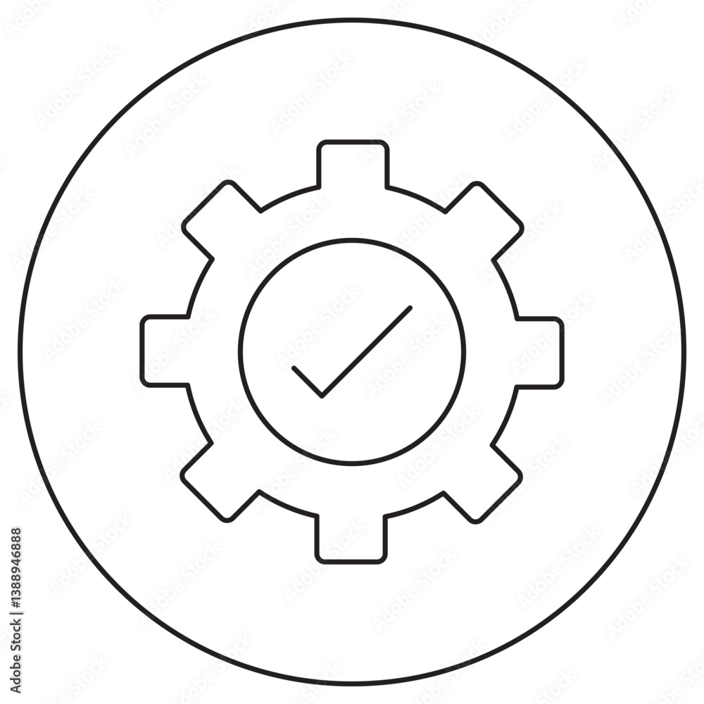 Gear Icon, Turning Innovation The Power Behind the Gear, Precision in Motion The Heart of Every Mechanism, vector Gear Icon, Turning Innovation The Power Behind the Gear, Precision in Motion The Heart of Every Mechanism, vector
