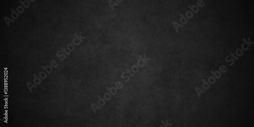 Abstract texture wall Dark black grunge concrete background. Panorama dark grey black slate background or texture. Vector black concrete texture. Stone wall background.	