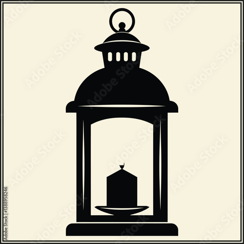 Lantern Silhouette, Light Source