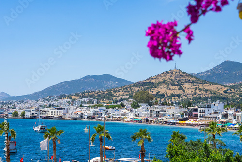 Bodrum Beach and Turquoise Coasts Drone Photo, Bodrum Muğla, Türkiye (Türkiye)