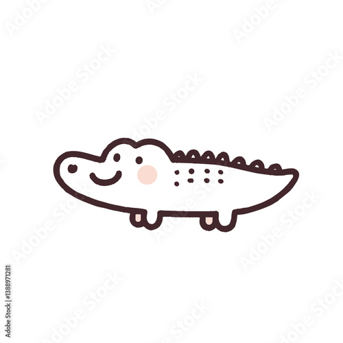 crocodile vector illustration