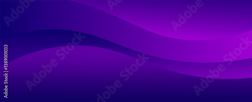 Vector purple line background curve element with white space for text and message design, overlapping layers, vector