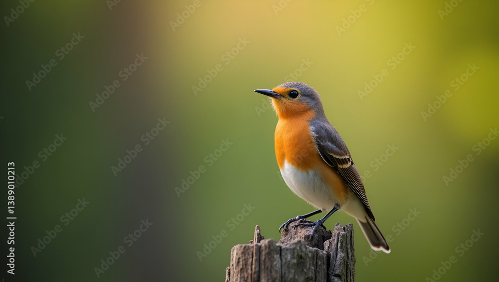 Fototapeta premium Engaging Birdwatching in May: Explore Avian Diversity with Macro Photography Techniques Amidst Stunning Natural Backdrops for Enthusiasts Seeking Immersive Wildlife Encounters