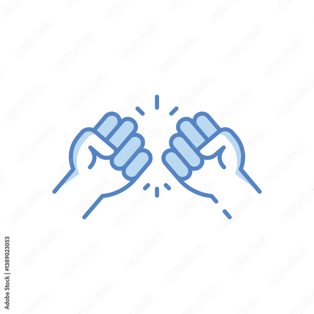 Conflict Resolution Vector icon Conflict Resolution Vector icon