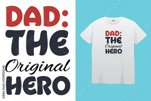 father day t shirt design concept