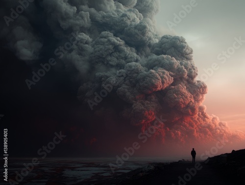 forest fire and volcanic eruption.