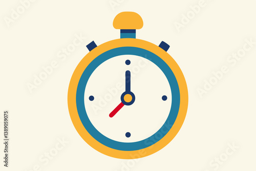 stopwatch vector illustration