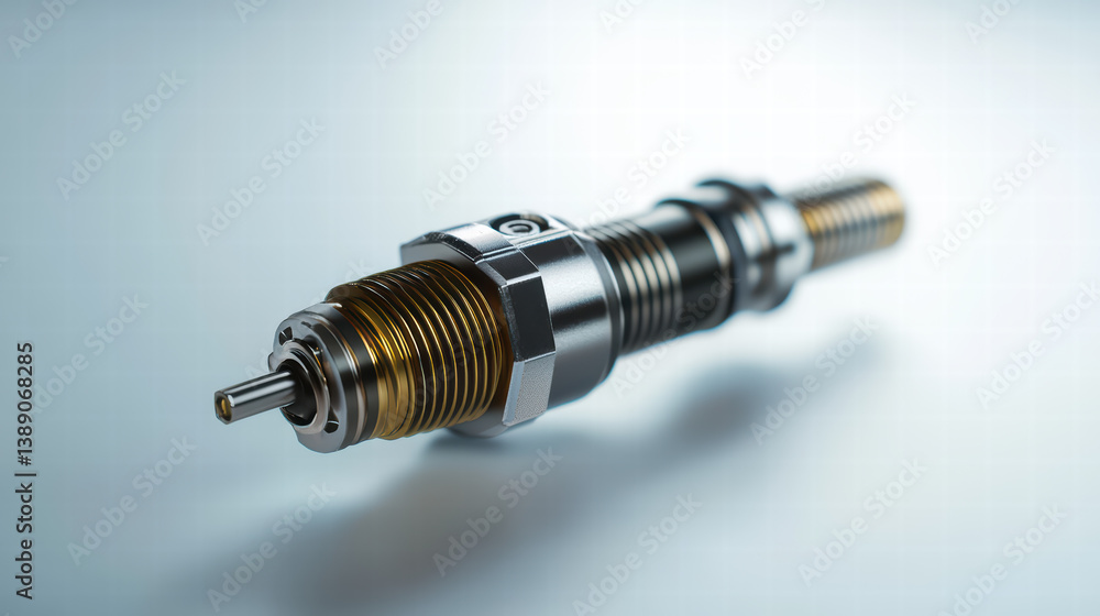 Precision Engineering: A macro shot unveils a complex mechanical part, a testament to the beauty of industrial design and engineering excellence. Precision Engineering: A macro shot unveils a complex mechanical part, a testament to the beauty of industrial design and engineering excellence.
