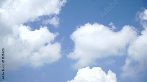 blue sky with clouds