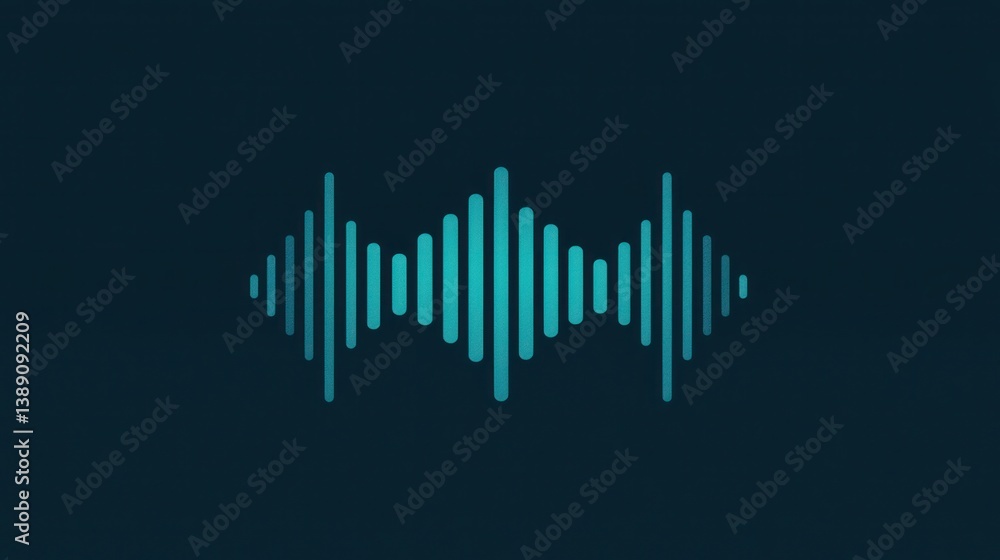 Innovative sound wave technology logo design digital art modern aesthetic futuristic environment Innovative sound wave technology logo design digital art modern aesthetic futuristic environment